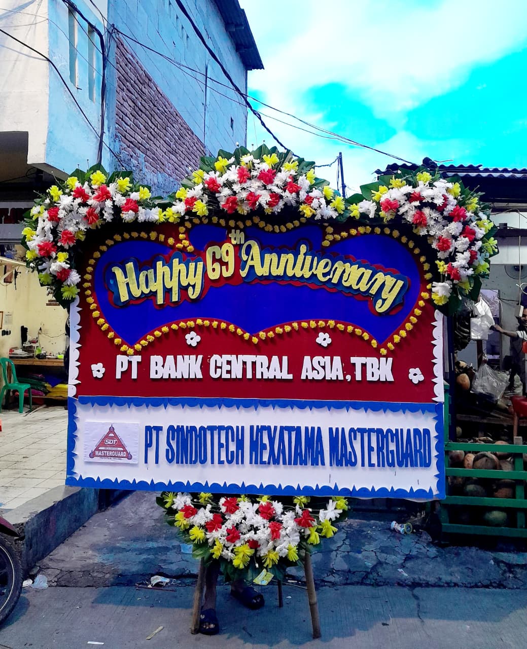 Selamat & Sukses Ukuran 2m x 1.5m Jambul 3 Tipe 3