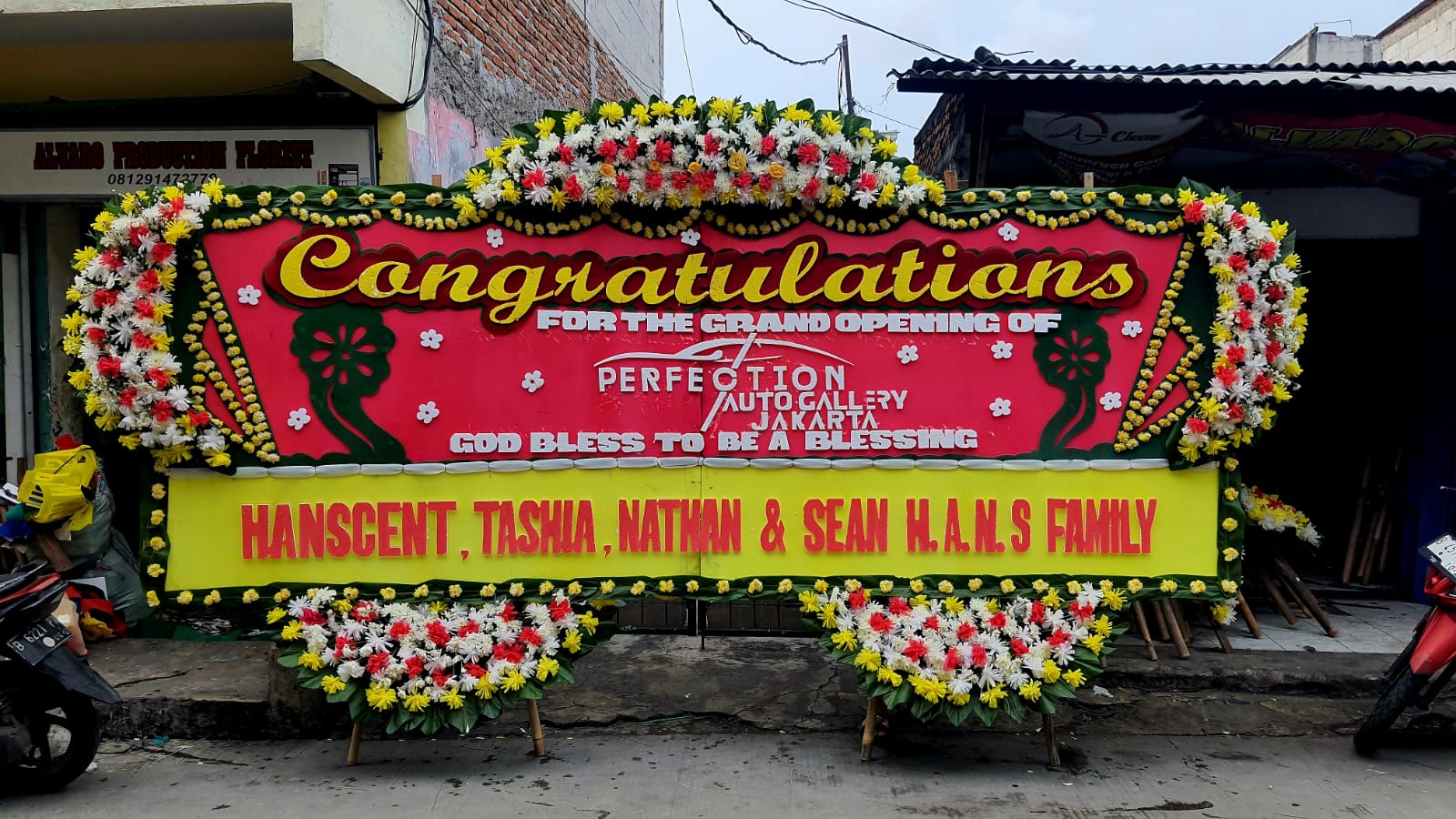 Congratulations Jumbo 4m x 1.5m Type 11