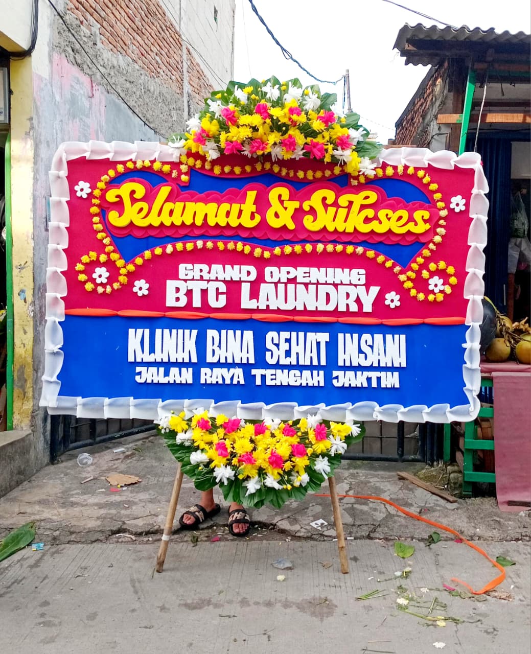 Selamat & Sukses Ukuran 2m x 1.25m Tipe 5