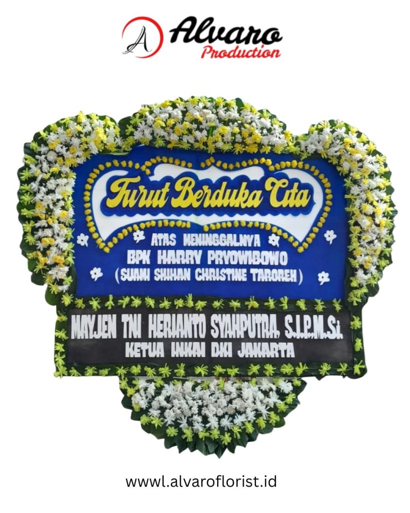 Bunga Papan Duka Cita Cendana Jambul 3 Pilihan Resmi Terjangkau di Jakarta Alvaro Florist Id 3