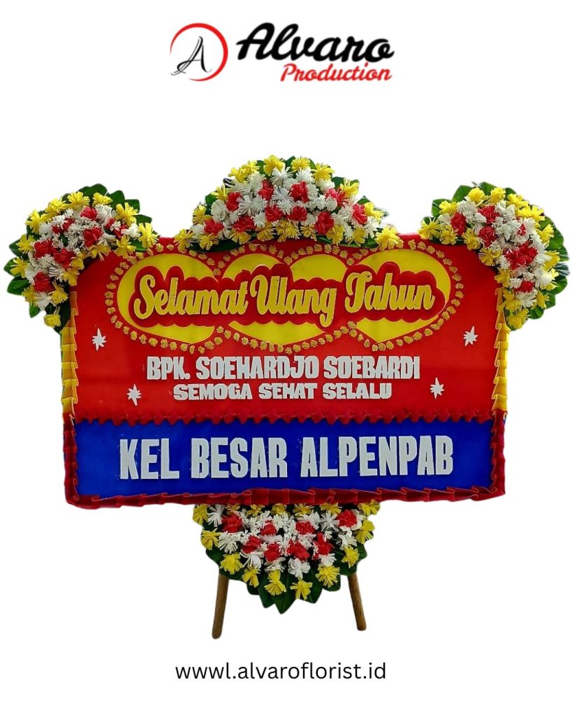 Papan Bunga Selamat Aura Dapatkan Desain Hati Romantis dengan Harga Promo