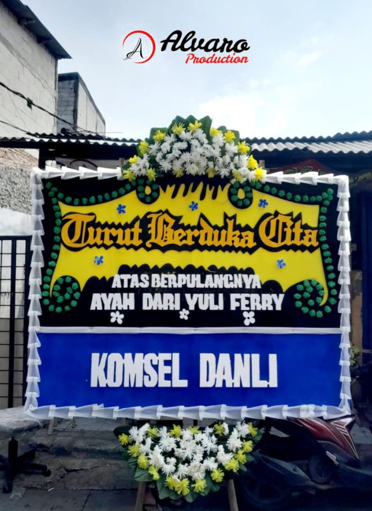 Pesan Karangan Bunga Duka Cita Jakarta & Jabodetabek Alvaro Florist 24 Jam